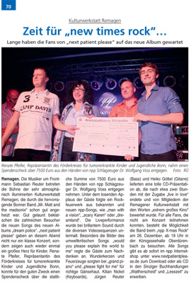 Blick - Ausgabe Sinzig Nov. 2012