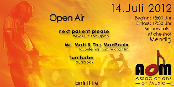 Open Air Mendig - 14. Juli 2012